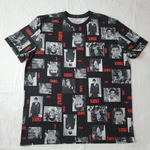 Scarface Graphic Black T-Shirt Size XXL